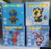 Đồ chơi lego lắp ráp,Bộ lego Doremonn,Lego chó cứu hộ,nobitan