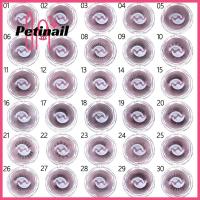 PETINAIL SKONHED ขนตาปลอมแบบหนา1คู่ขนตาปลอมแบบไม่มีกาวที่จำเป็นต่อการใช้ซ้ำหยิกธรรมชาติ3D ขนมิงค์ขนตาปลอมมีกาวในตัว