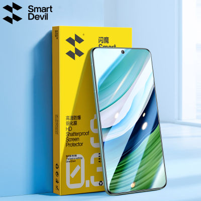 SmartDevil ปกป้องหน้าจอสำหรับ Huawei Mate 60กระจกกระจกนิรภัยป้องกันทุกสัดส่วนกันรอยนิ้วมือ