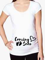 Coming Soon Pregnancy Announcement Shirt Pregnancy Reveal Maternity Shirts Pregnancy New Mom Tops Tee Maternity Wear