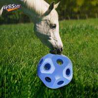 WBStar สนุก15.7 "Horse ลูกบอลของเล่นสำหรับสัตว์เลี้ยงม้าของเล่นลูกบอลใส่อาหารสุนัขให้อาหารของเล่นอเนกประสงค์