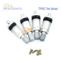 4ชิ้นล็อตอลูมิเนียม TPMS วาล์วยางสำหรับ BUICK โลหะผสมวาล์วแบบไม่มียางสำหรับระบบตรวจสอบความดันยางเซ็นเซอร์วาล์ว Stem ชุดซ่อม