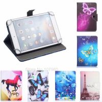 Cartoon For Polaroid L10 10.1 inch Universal Tablet Magnetic Print PU Leather Stand Cover Case Free Pen Nails  Screws Fasteners