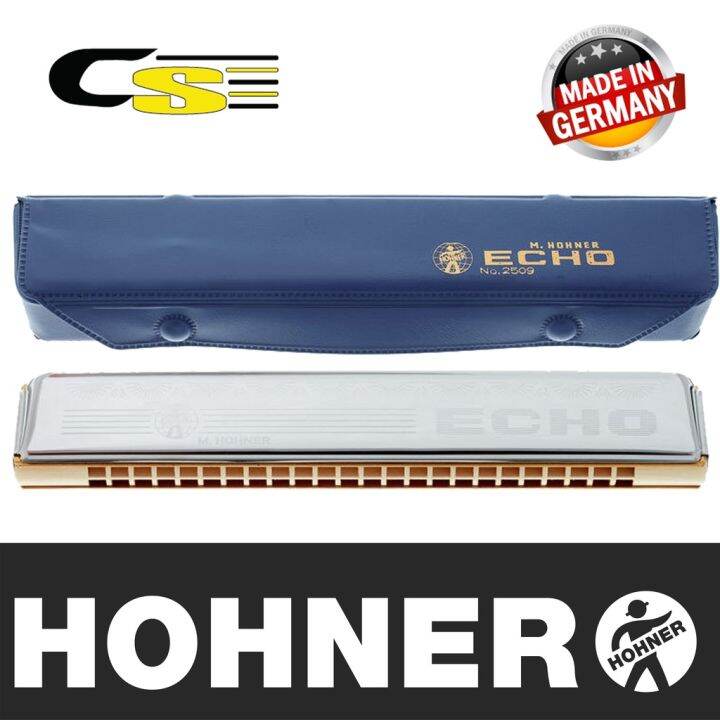 Hohner ฮาร์โมนิก้า Echo Tremolo คีย์ C 48 ช่อง (2509/48 Tremolo
