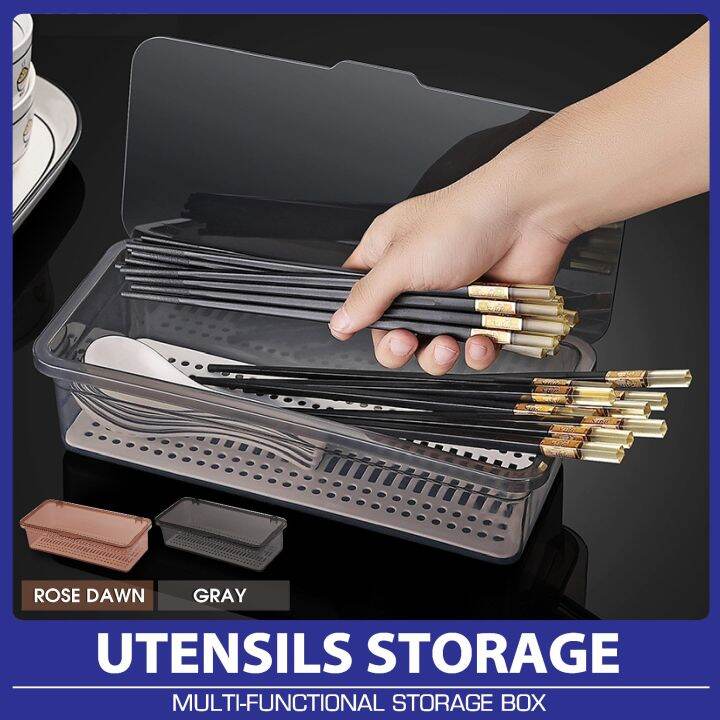 EMBRACE PH Cutlery Spoon Fork Knife Chopsticks Utensils Organizer with