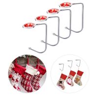 【cw】 Stocking Holders Mantel Hooks Hanger Fireplace Grip Stockings Clip for Table Decorations 1