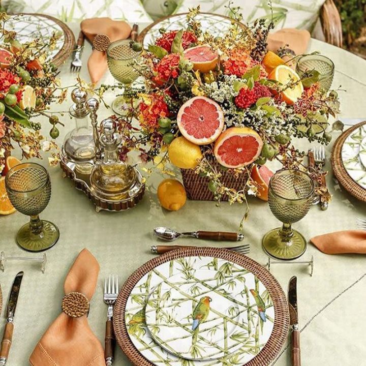 fall-napkin-rings-set-of-12-vintage-napkin-ring-for-table-setting-handmade-rattan-serviette-rings-holder-for-wedding