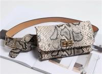 【✆New✆】 fu30693936269295 กระเป๋าเข็มขัดหนังงูผู้หญิงคาดเอวขนาดเล็กกระเป๋าหนัง Pu กระเป๋าคาดเอวท่องเที่ยวลำลอง