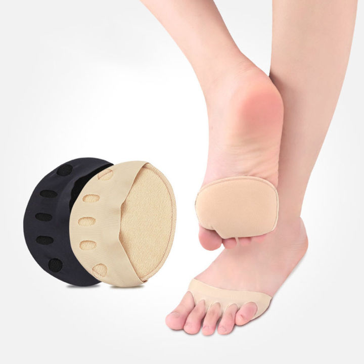 ดูแลเท้ายางยืดแผ่นรองส้นเท้าสูงสนับแข้งบรรเทาอาการปวดฝ่าเท้ากายอุปกรณ์เสริม1คู่
