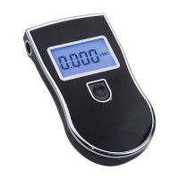 yieryi New AT819 Police Black Digital Alcohol Breath Analyzer Detector Breathalyzer Tester Test Car-detector Alcoholmeter