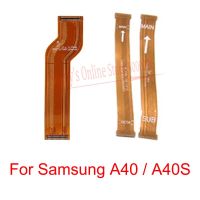 New Motherboard Main Board Connector LCD Display USB Flex Cable For Samsung Galaxy A40 A405 / A40S Mainboard Connect Flex Cable Mobile Accessories
