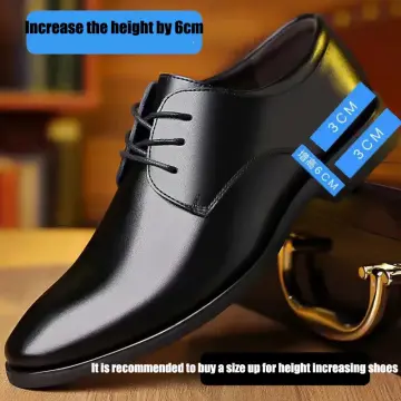 Men Leather Shoes With Inner Height Increase Best Price in