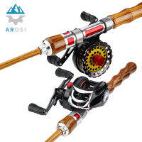 ชุดคันเบ็ดและรอกตกปลา Mesin Pancing Fishing Reel Casting Telescopic Fishing Rods