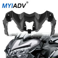 รถจักรยานยนต์ด้านหน้าจมูกด้านบนสำหรับ Kawasaki Z900 2020 2021 2022 2023 Unpainted ไฟหน้า Fairing Cowls Head Light อุปกรณ์เสริม