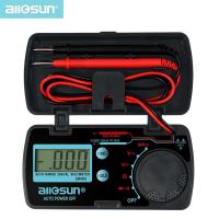 ZZOOI all-sun EM3082 Mini Auto Range Digital Multimeter  Tester AC DC Ammeter Voltmeter Ohm Portable Pocket Meter voltage meter