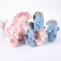 Plush Toy Soft Sea Horse Stuffed Plush Doll Animal Fish Toys Hippocampus Couple Dolls Pillow Home Decor Gifts For Children Girls