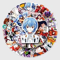 อีวานเกเลียน มหาสงครามวันพิพากษา NGE EVA 新世紀エヴァンゲリオン อายานามิเรย์ sticker สติกเกอร์กันน้ำรูปแบบที่แตกต่างกัน 50ชิ้น