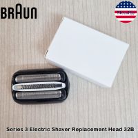 Braun® Series 3 Electric Shaver Replacement Head 32B หัวใบมีดเปลี่ยนเครื่องโกนหนวด