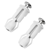 Toilet Seat Screws and Toilet Lid Screws Stainless Steel Top Fixing Hinges Screws, for Toilet Seat Replacement Parts