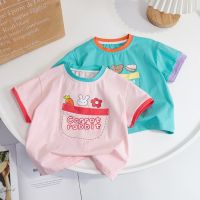 IENENS Kids Fashion Baby Cotton Clothing Girls T-shirt Tops Shirt Polo Casual Clothes Blouse Girl Tee Shirts Infant Toddler Children Wears 1 2 3 4 5 6 Years