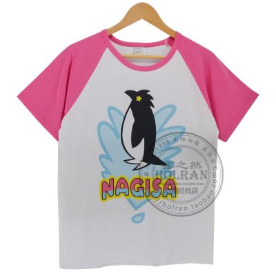 Free! - Iwatobi Swim Club Haruka Nanase Cosplay Top T-Shirt tee Makoto Tachibana