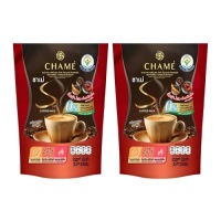 CHAME’ Sye Coffee  กาแฟ ชาเม่ ซาย คอฟฟี่ แพค สูตรโสม เห็น พริก  เพื่อสุขภาพสมดุล  (10 ซอง ) จำนวน 2 ห่อ
