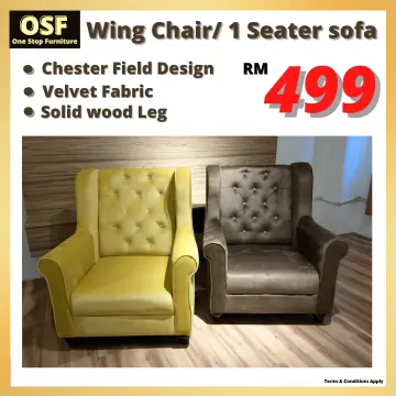 Sofa Wing Chair 1 Seater Online