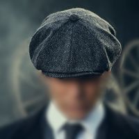 Men Tweed Newsboy Hat Beret Herringbone Gatsby Hats Street Caps Peaked Octagonal with Brim Caps Winter Spring Hip Hop Berets