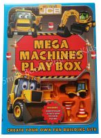 JCB Mega Machines Play Box (หนังสือกิจกรรมภาษาอังกฤษ  นำเข้าจากอังกฤษ ของแท้ไม่ใช่ของก๊อปจีน English Childrens Book / Genuine UK Import / NOT FAKE COPY)