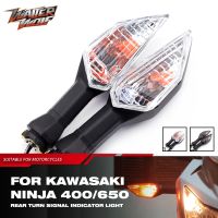 ยาวพิเศษ☬หลังจากไฟท้ายไฟระบุสัญญาณไฟสำหรับ KAWASAKI NINJA 250 300 400 650 1000 ZX6R Z1000SX ZX10R โคมไฟไฟกระพริบมอเตอร์ไซค์2011-2023