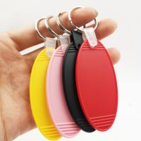 【DT】 hot  Blank DIY Custom Logo Oval ABS Plastics Hotel Motel Movie Key Chains Dog Baggage Tag Pendant Keychain Keyring Cafe Mail Box Gift