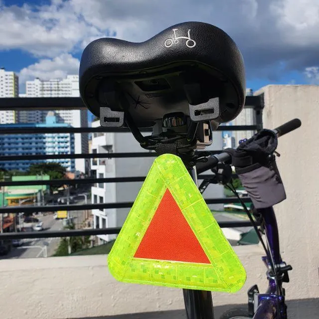 Bike Safety Triangle Reflector ♘ Lazada PH