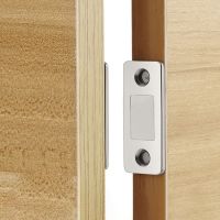 【hot】㍿  Magnetic Cabinet Catches Door Stops Locks With Screw Closet Cupboard Hardware