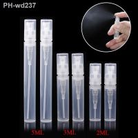 ( 7pcs/lot) Empty 2ml 3ML 4ML 5ML mini Protable Refillable plastic spray perfume bottle small sample perfume atomizer bottles