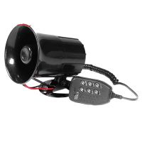 Car Siren 6 Tone Universal Car Alarm Security Siren Horn 12V Alarm Loudspeaker Electronic Horn For Car Motorcycle