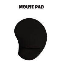 MC. แผ่นรองเม้าส์มีแท่นพักมือ เนื้อผ้านิ่ม Mouse Pad ขนาด 22.5*19.5*1.5 ซม.