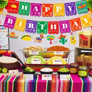 happy birthday mexican theme