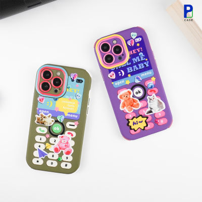 Case เคสไอโฟน เคส2ชั้น ลายการ์ตูน สำหรับ 14ProMax/14Pro/14/13ProMax/13Pro/13/12ProMax/12Pro/12/11ProMax