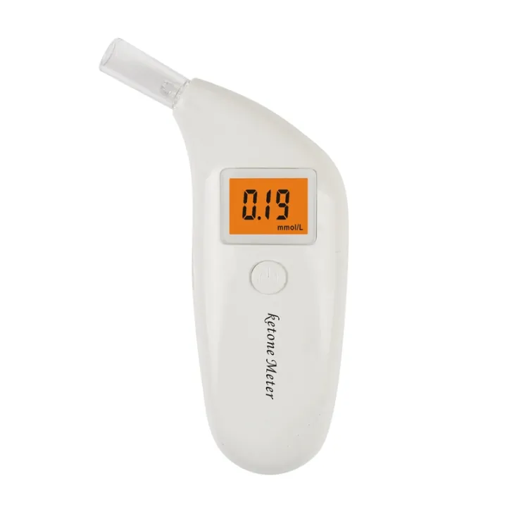 Glucose Ketone Blood Sugar Testing Meter Breath Breath Blood Ketone