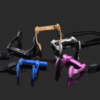 For KEEP DIVING 1 PCS Aluminium Alloy Waterproof Swimming Nose Clip Earplug Earplugs Suit Swim Earplugs Nose Clip Gold