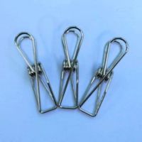 FishClips 1.6 mm Silver 3P / คลิปโลหะรูปปลา ขนาด 1.6 มิลลิเมตร สีเงิน บรรจุ 3 ชิ้น (OFC-M03)