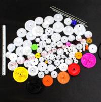 ◊☌☜ 106 Types Not Repeating Plastic Gear 0.5 Modulus Rack Reduction Gear Box DIY Model Accessories