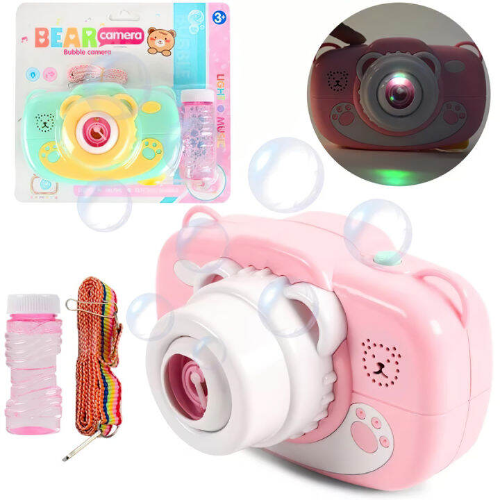 Camera Bubble Machine Toy For Kids Lazada PH