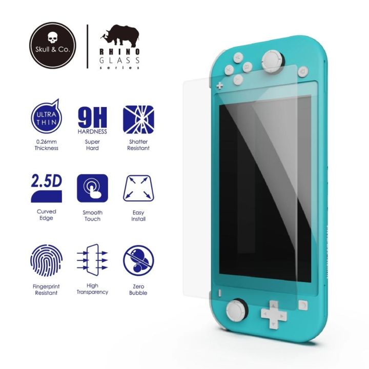 skull-co-screen-protector-tempered-glass-film-for-nintendo-switch-lite-2-pcs-pack