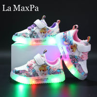 Size 21-30 LED Glowing Sneakers for Kids Luminous Shoes Children Casual Shoes Sport Shoes for Girls schoenen met lichtjes