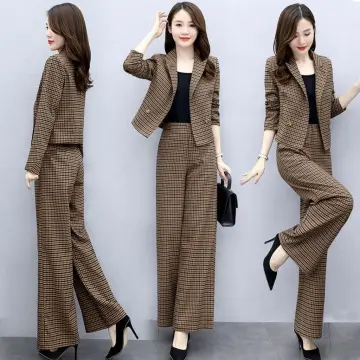 Fashion Styles Uniform Styles High Quality Fabric Women Business Suits with  Pants and Jackets Coat Long Sleeve Professional Autumn Winter for Ladies  Office Work Wear Female Pantsuits Trousers Sets Outfits Plus Size