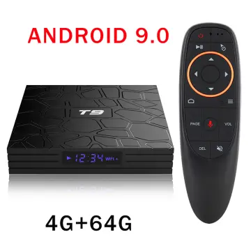 T9, 4GB/64GB, 4K, Set Top Box, Smart TV, Android TV Box