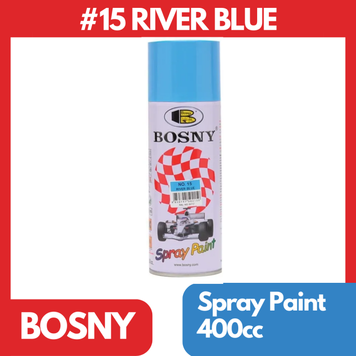 Bosny 15 River Blue Original Acrylic Spray Paint 400cc Lazada PH
