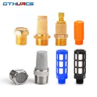 Pneumatic Brass Plastic 304 stainless Exhaust Muffler BSL M5 1/8 1/4 3/8 1/2 Silencer Fitting Noise Filter Reducer Connector