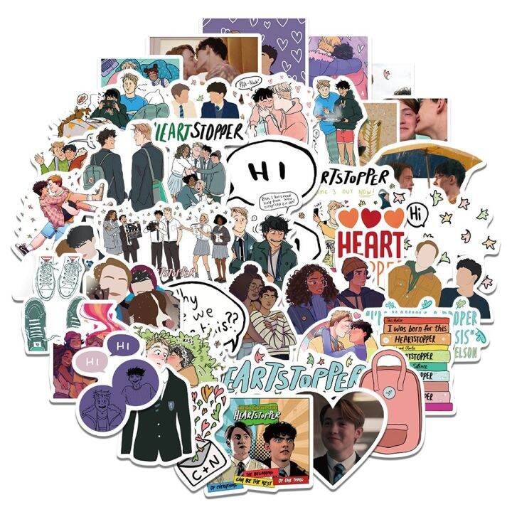 cw-10-30-50pcs-campus-tv-heartstopper-cartoon-graffiti-sticker-suitcase-laptop-ipai-wholesale